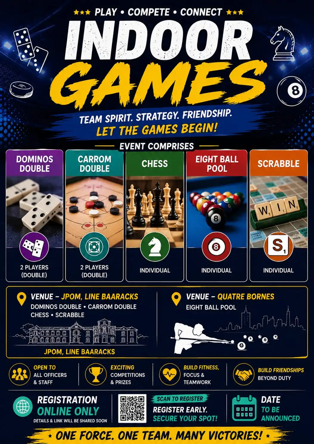 Police Indoor Games 2026 poster